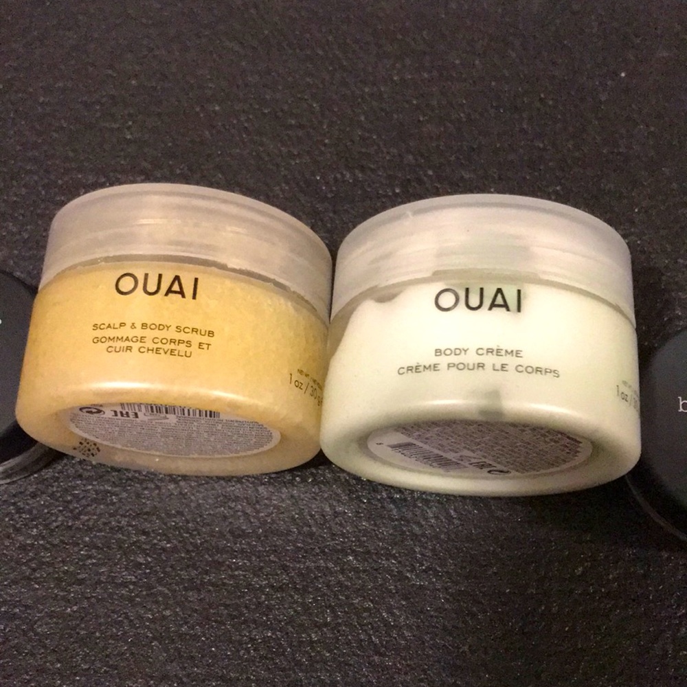 Body scrub & body creme